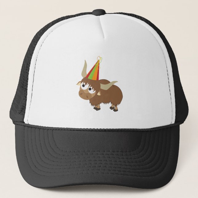 Gorra De Camionero Fiesta Yak (Anverso)