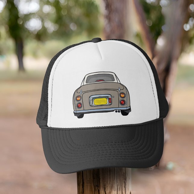 Gorra De Camionero Figaración Topaz Mist Figaro Car Trucker Hat (Perfect trucker hat for the Topaz Mist Figaro Driver)