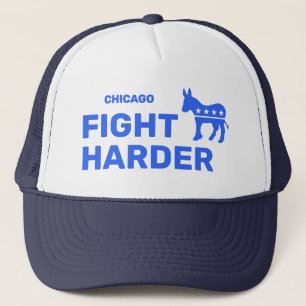 Gorra De Camionero Fight Harder™ Trucker Hat (Personalizar It!)
