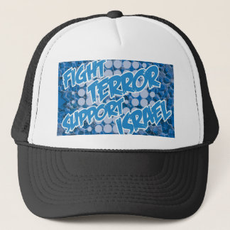 Gorra De Camionero fight terror - support Israel cap