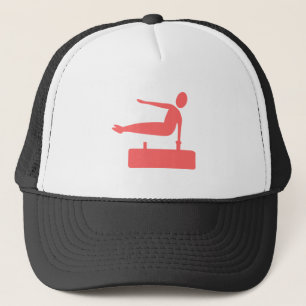 Gorra De Camionero Figura de bóveda - Rosa tropical