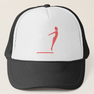 Gorra De Camionero Figura de buceo - Rosa tropical
