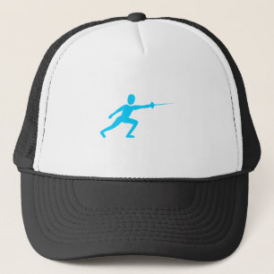 Gorra De Camionero Figura de la valla: azul cielo