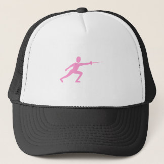 Gorra De Camionero Figura de la valla - Rosa