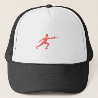 Gorra De Camionero Figura de la valla - Rosa tropical