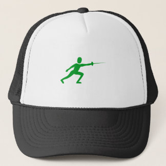 Gorra De Camionero Figura de la valla: verde de la hierba