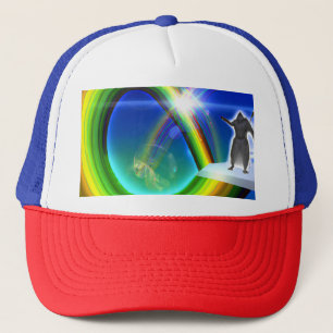 Gorra De Camionero Figura de misterio en el Stargate interdimensional