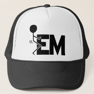 Gorra De Camionero Figura de Skru-em Stick #USAPatriotGraphics ©