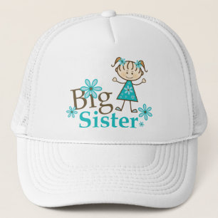 Gorra De Camionero Figura del palillo de la hermana grande