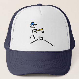 Gorra De Camionero Figura del palillo del béisbol