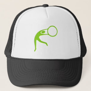 Gorra De Camionero Figura Gimnástica Rítmica - Verde marciano