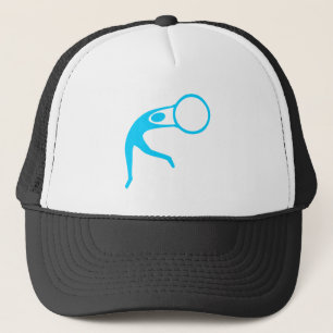 Gorra De Camionero Figura Rítmica Gimnástica - Azul cielo