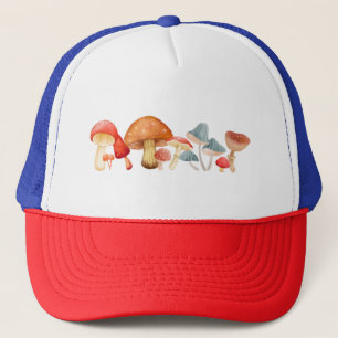 Gorra De Camionero Fila de la micología de hongos hongos de hongos de
