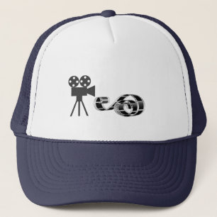 Gorra De Camionero Film strip and film camera