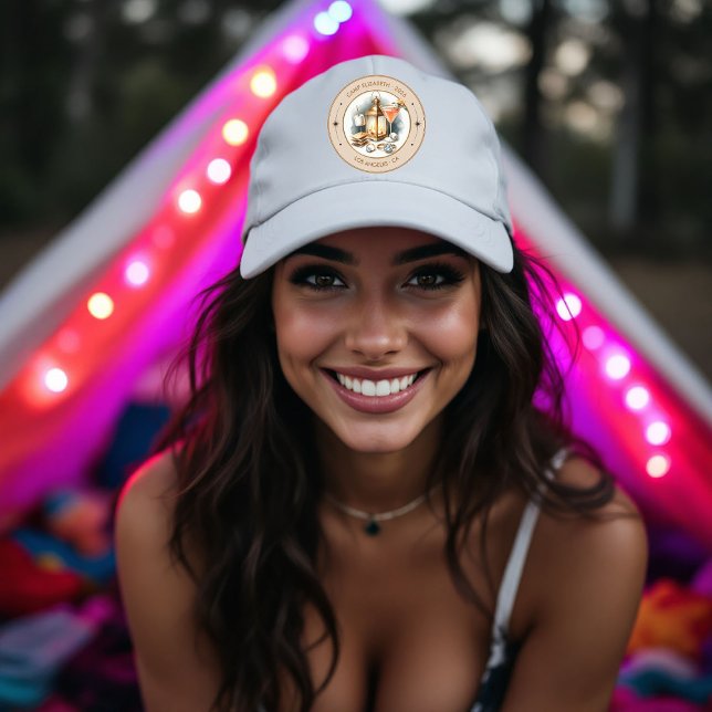 Gorra De Camionero Fin de semana de Camp Bride Bachelorette (Camp Bride Bachelorette Weekend Trucker Hat)