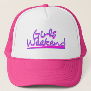 Gorra De Camionero fin de semana de chicas