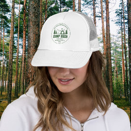 Gorra De Camionero Fin de semana de despedida de soltera en el campam