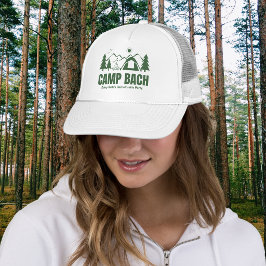 Gorra De Camionero Fin de semana de despedida de soltera en el campam