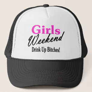 Gorra De Camionero Fin de semana de los chicas