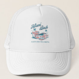 Gorra De Camionero Fin de semana de soltera de Miami