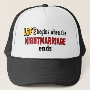 Gorra De Camionero Fin del matrimonio nocturno