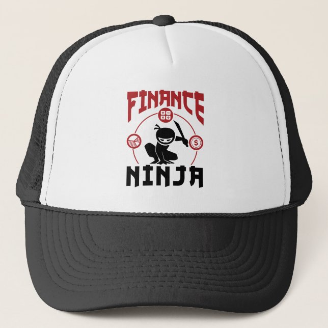 Gorra De Camionero Finance Ninja Department Appreciation (Anverso)