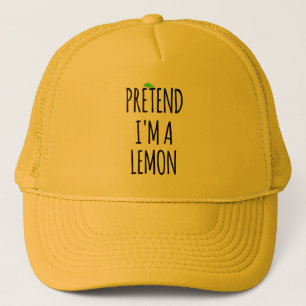 Gorra De Camionero Finge que soy Lemon - Disfraz Divertido