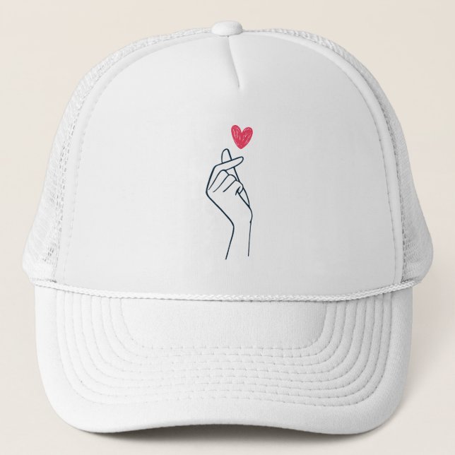 Gorra De Camionero Finger Heart (Anverso)
