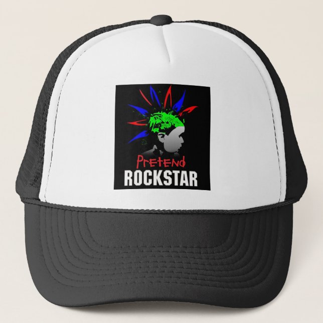 Gorra De Camionero Finja el casquillo del camionero de Rockstar (Anverso)