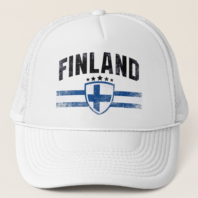 Gorra De Camionero Finlandia (Anverso)