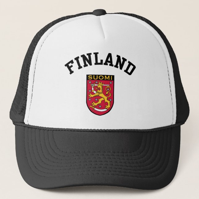 Gorra De Camionero Finlandia (Anverso)