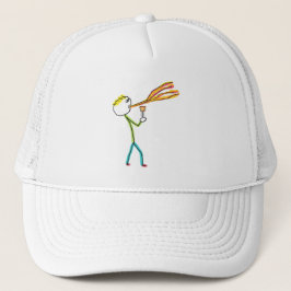 Gorra De Camionero Fire Breathing Stickman