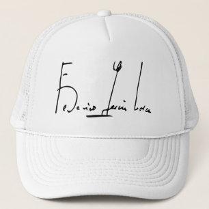 Gorra De Camionero Firma de Federico García Lorca