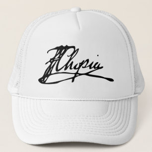 Gorra De Camionero Firma de Frédéric Chopin