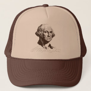 Gorra De Camionero Firma George Washington
