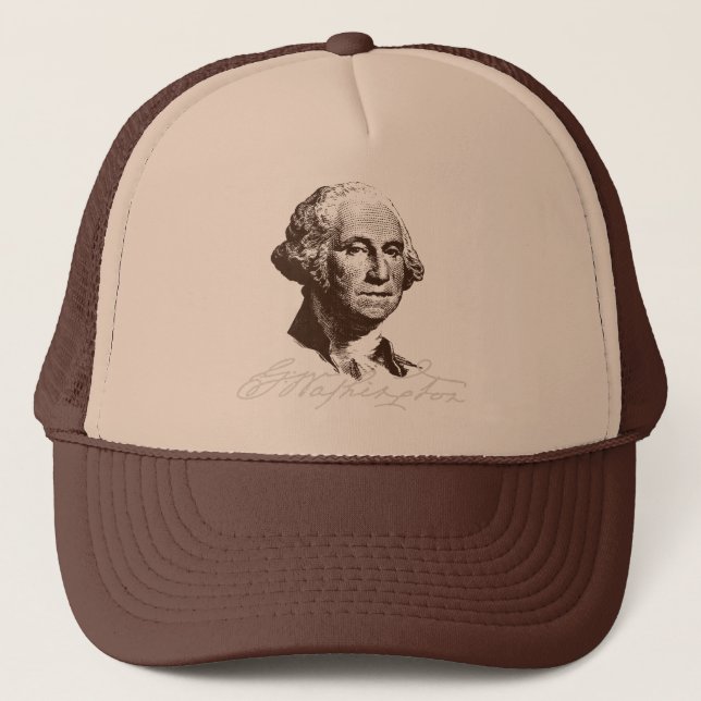 Gorra De Camionero Firma George Washington (Anverso)