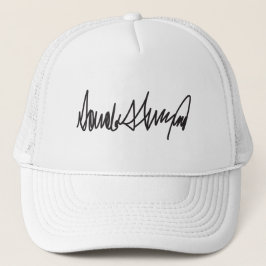 Gorra De Camionero Firma Trump