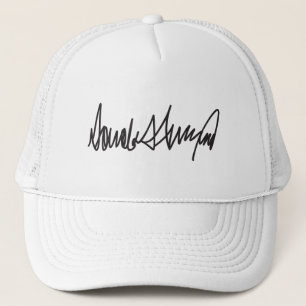Gorra De Camionero Firma Trump