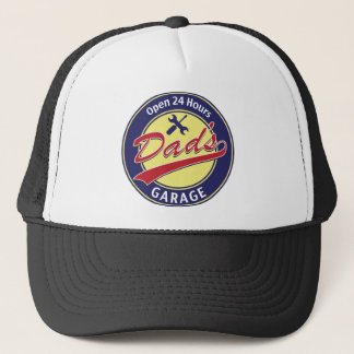 Gorra De Camionero Firme el "garaje del papá" con el texto editable