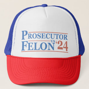 Gorra De Camionero Fiscal Vs Felon American Election 2024 Camiseta