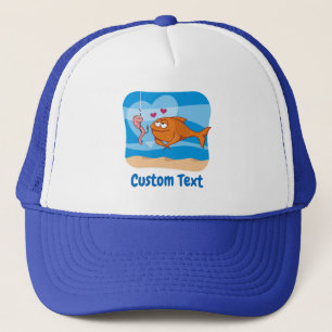 Gorra De Camionero Fish and Bait in Love Trucker Hat