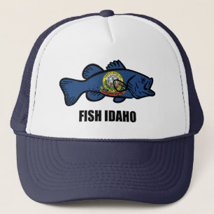 Gorra De Camionero Fish Idaho
