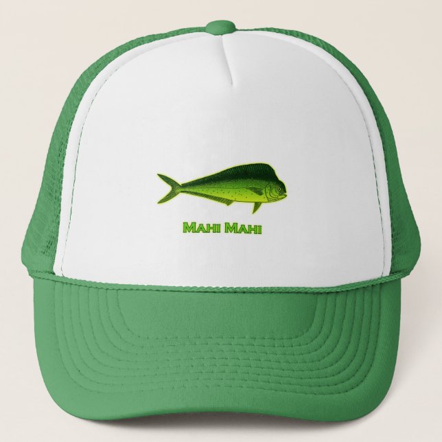 Gorra De Camionero Fish Mahi Mahi (Anverso)