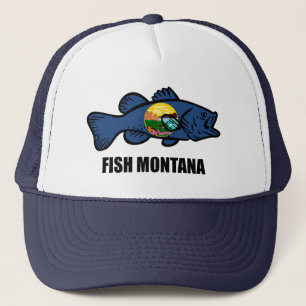 Gorra De Camionero Fish Montana Bass