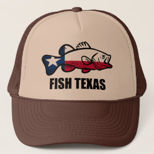 Gorra De Camionero Fish Texas