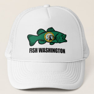 Gorra De Camionero Fish Washington State