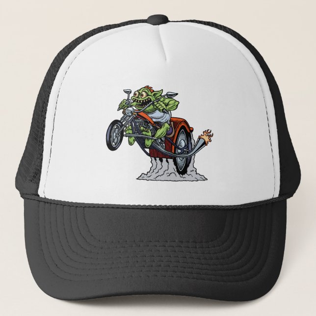 Gorra De Camionero Fishface (Anverso)
