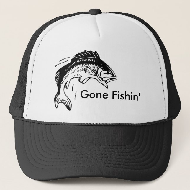 Gorra De Camionero Fishin ido (Anverso)