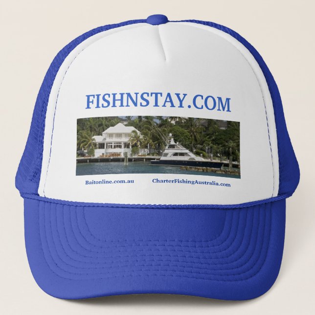 GORRA DE CAMIONERO FISHNSTAY (Anverso)