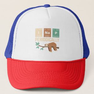 Gorra De Camionero Física de Ciencia de Tabla Periódica Eslovaca